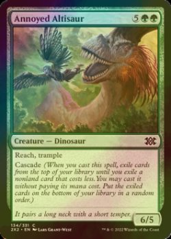 Photo1: [FOIL] Annoyed Altisaur 【ENG】 [2X2-Green-C]