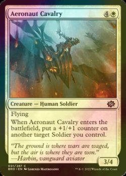 Photo1: [FOIL] Aeronaut Cavalry 【ENG】 [BRO-White-C]