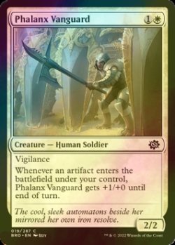 Photo1: [FOIL] Phalanx Vanguard 【ENG】 [BRO-White-C]