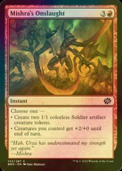 Photo1: [FOIL] Mishra's Onslaught 【ENG】 [BRO-Red-C]