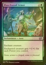 [FOIL] Blanchwood Armor 【ENG】 [BRO-Green-U]