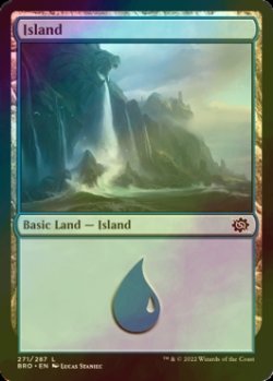 Photo1: [FOIL] Island No.271 【ENG】 [BRO-Land-C]