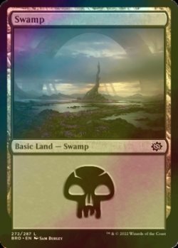 Photo1: [FOIL] Swamp No.272 【ENG】 [BRO-Land-C]