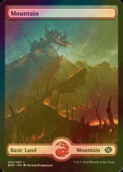 Photo1: [FOIL] Mountain No.285 (Full-Art) 【ENG】 [BRO-Land-C]