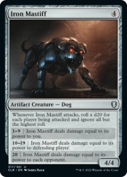 Photo1: Iron Mastiff 【ENG】 [CLB-Artifact-U]