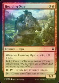 Photo1: [FOIL] Hoarding Ogre 【ENG】 [CLB-Red-C]