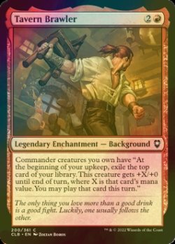 Photo1: [FOIL] Tavern Brawler 【ENG】 [CLB-Red-C]