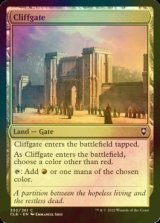 [FOIL] Cliffgate 【ENG】 [CLB-Land-C]