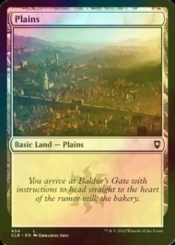 Photo1: [FOIL] Plains No.454 【ENG】 [CLB-Land-C]