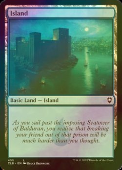 Photo1: [FOIL] Island No.455 【ENG】 [CLB-Land-C]