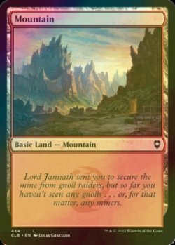 Photo1: [FOIL] Mountain No.464 【ENG】 [CLB-Land-C]