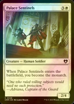 Photo1: [FOIL] Palace Sentinels 【ENG】 [CMM-White-C]