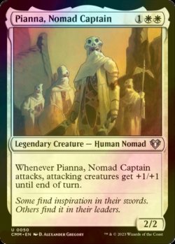 Photo1: [FOIL] Pianna, Nomad Captain 【ENG】 [CMM-White-U]