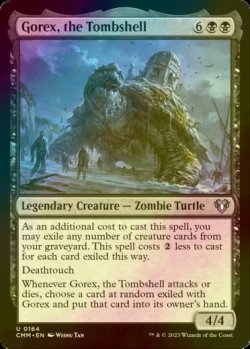 Photo1: [FOIL] Gorex, the Tombshell 【ENG】 [CMM-Black-U]