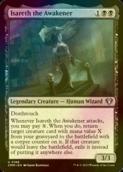 Photo1: [FOIL] Isareth the Awakener 【ENG】 [CMM-Black-U]