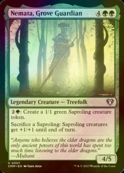 Photo1: [FOIL] Nemata, Grove Guardian 【ENG】 [CMM-Green-U]