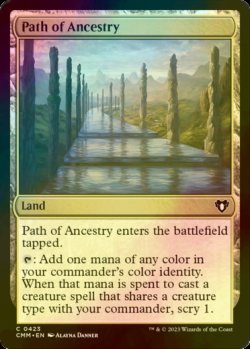 Photo1: [FOIL] Path of Ancestry 【ENG】 [CMM-Land-C]