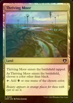 Photo1: [FOIL] Thriving Moor 【ENG】 [CMM-Land-C]