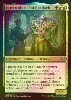 Photo1: [FOIL] Queen Allenal of Ruadach 【ENG】 [DMU-Multi-U]