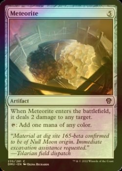 Photo1: [FOIL] Meteorite 【ENG】 [DMU-Artifact-C]