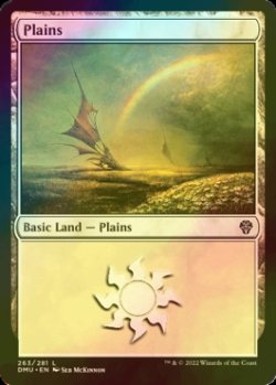 Photo1: [FOIL] Plains No.263 【ENG】 [DMU-Land-C]