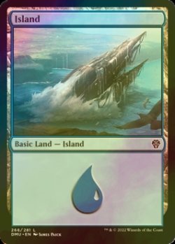 Photo1: [FOIL] Island No.266 【ENG】 [DMU-Land-C]