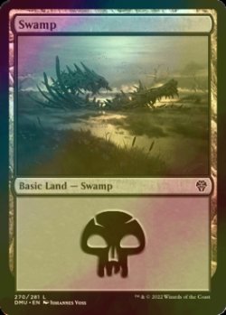 Photo1: [FOIL] Swamp No.270 【ENG】 [DMU-Land-C]