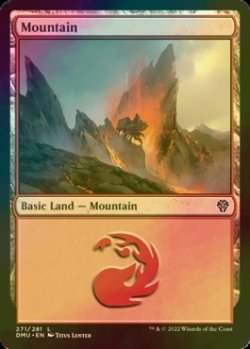 Photo1: [FOIL] Mountain No.271 【ENG】 [DMU-Land-C]