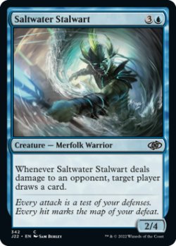 Photo1: Saltwater Stalwart 【ENG】 [J22-Blue-C]