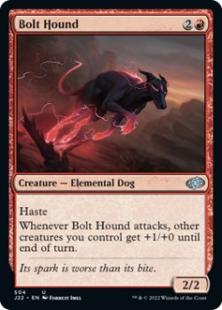 Photo1: Bolt Hound 【ENG】 [J22-Red-U]