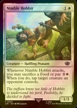 Photo1: [FOIL] Nimble Hobbit 【ENG】 [LTR-White-C]