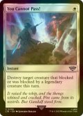 [FOIL] You Cannot Pass! 【ENG】 [LTR-White-U]