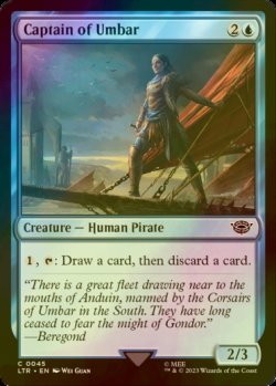 Photo1: [FOIL] Captain of Umbar 【ENG】 [LTR-Blue-C]