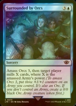 Photo1: [FOIL] Surrounded by Orcs 【ENG】 [LTR-Blue-C]