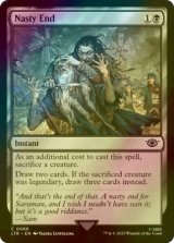 [FOIL] Nasty End 【ENG】 [LTR-Black-C]