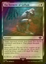 [FOIL] The Torment of Gollum 【ENG】 [LTR-Black-C]