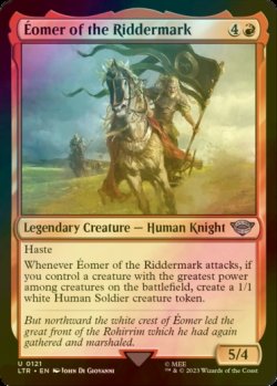 Photo1: [FOIL] Eomer of the Riddermark 【ENG】 [LTR-Red-U]