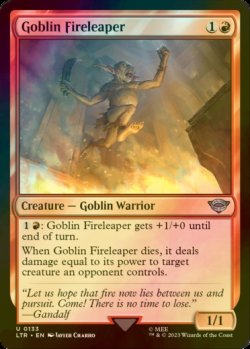 Photo1: [FOIL] Goblin Fireleaper 【ENG】 [LTR-Red-U]