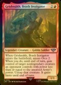 [FOIL] Grishnakh, Brash Instigator 【ENG】 [LTR-Red-U]