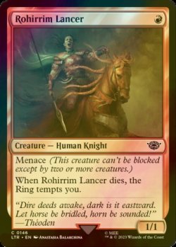 Photo1: [FOIL] Rohirrim Lancer 【ENG】 [LTR-Red-C]