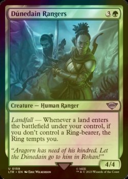 Photo1: [FOIL] Dunedain Rangers 【ENG】 [LTR-Green-U]