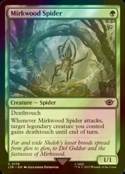 Photo1: [FOIL] Mirkwood Spider 【ENG】 [LTR-Green-C]