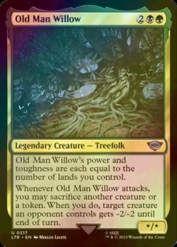 Photo1: [FOIL] Old Man Willow 【ENG】 [LTR-Multi-U]