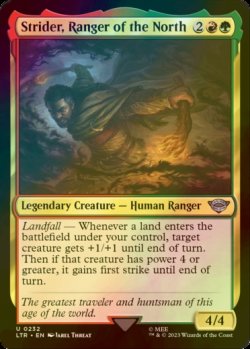 Photo1: [FOIL] Strider, Ranger of the North 【ENG】 [LTR-Multi-U]