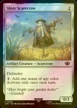 Photo1: [FOIL] Shire Scarecrow 【ENG】 [LTR-Artifact-C]