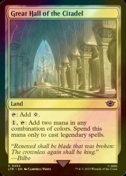 Photo1: [FOIL] Great Hall of the Citadel 【ENG】 [LTR-Land-C]