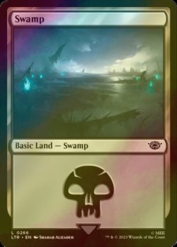 Photo1: [FOIL] Swamp No.266 【ENG】 [LTR-Land-C]