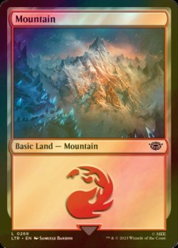 Photo1: [FOIL] Mountain No.268 【ENG】 [LTR-Land-C]