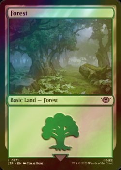 Photo1: [FOIL] Forest No.271 【ENG】 [LTR-Land-C]