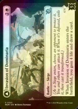 Photo1: [FOIL] Invasion of Dominaria 【ENG】 [MOM-White-U]